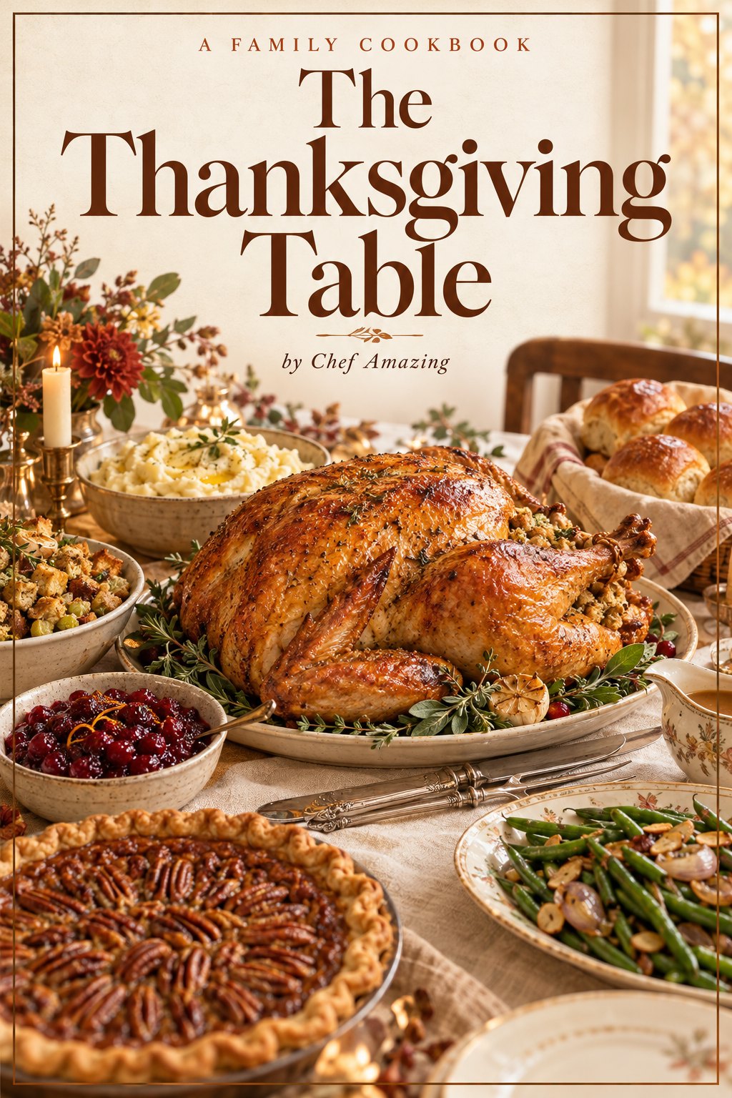 The Thanksgiving Table, by Chef Amazing