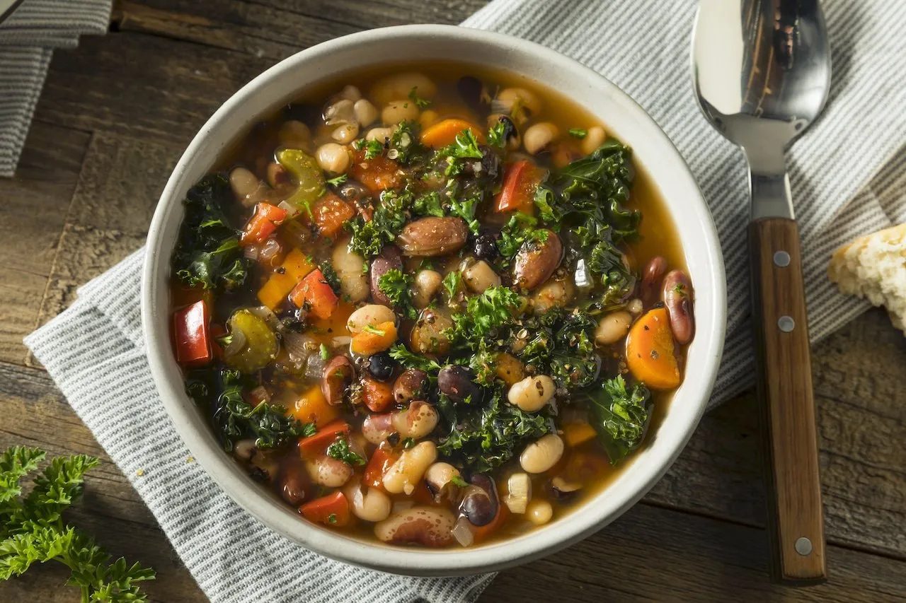 Sardinian minestrone by Blue Zones