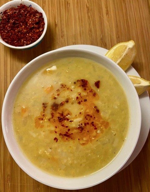 Red lentil soup from Özlem's Turkish Table