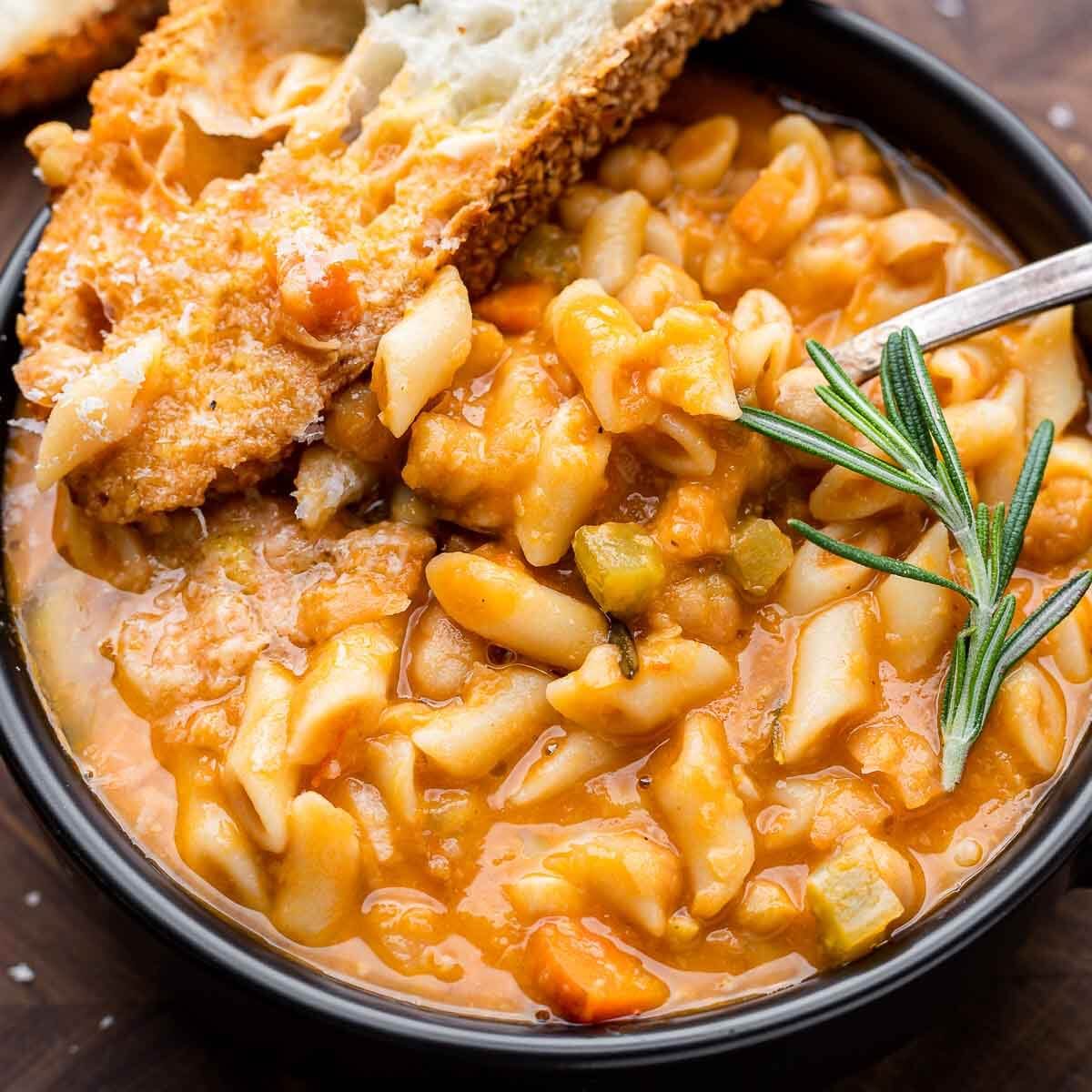 Pasta e ceci from Sip and Feast