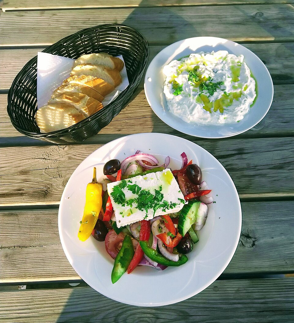 Any month in Athens: Greek salad (horiatiki)
