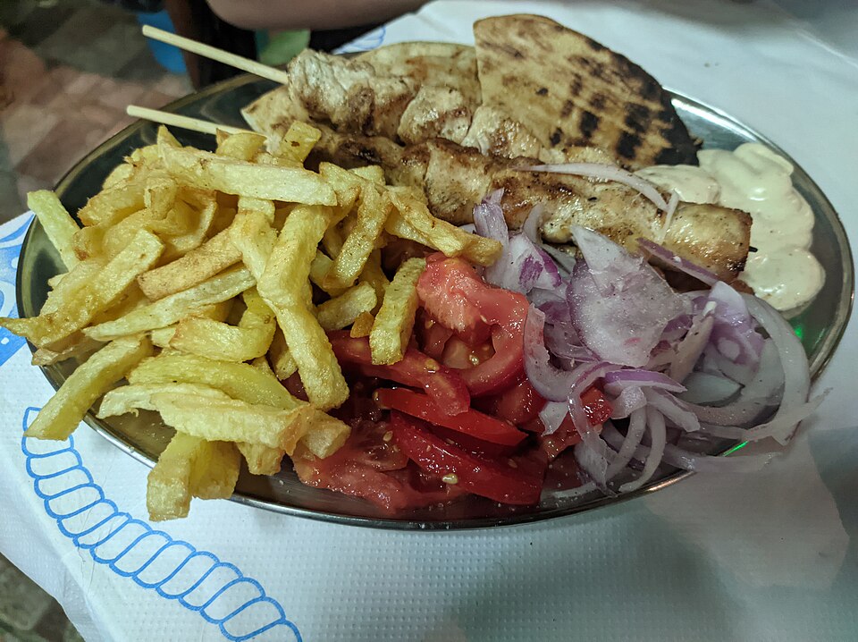Greek chicken souvlaki merida