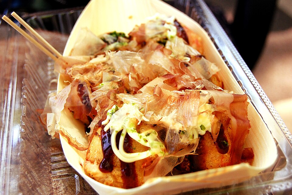Takoyaki dish