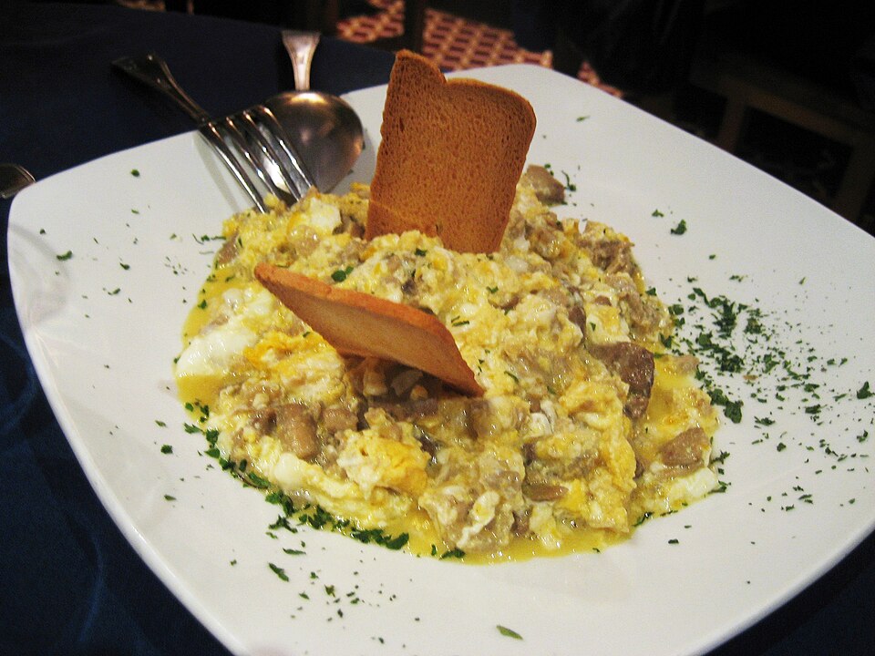 Any month in Vitoria-Gasteiz: Revuelto de perretxikos