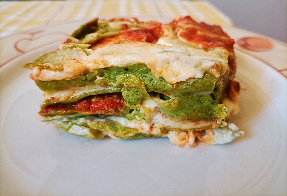Any month in Bologna: Lasagne verdi