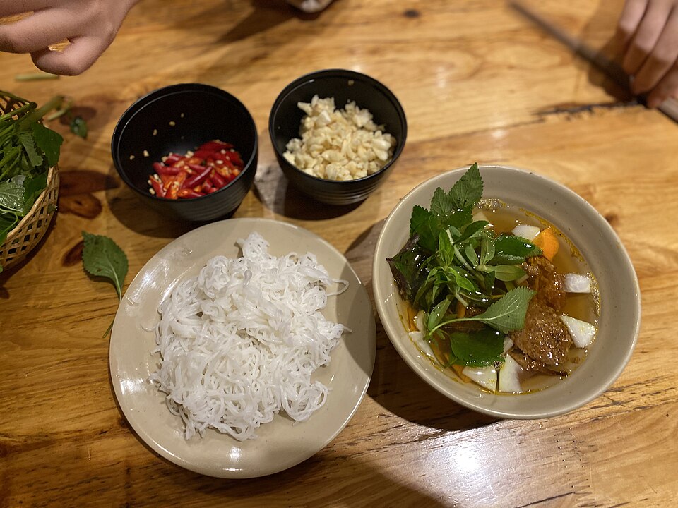 Any month in Hanoi: Bún chả