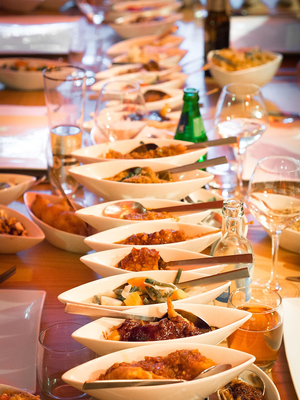 Any month in Amsterdam: Rijsttafel