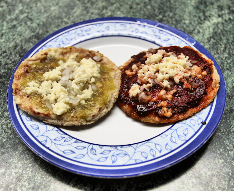 Any month in Oaxaca: Memelas