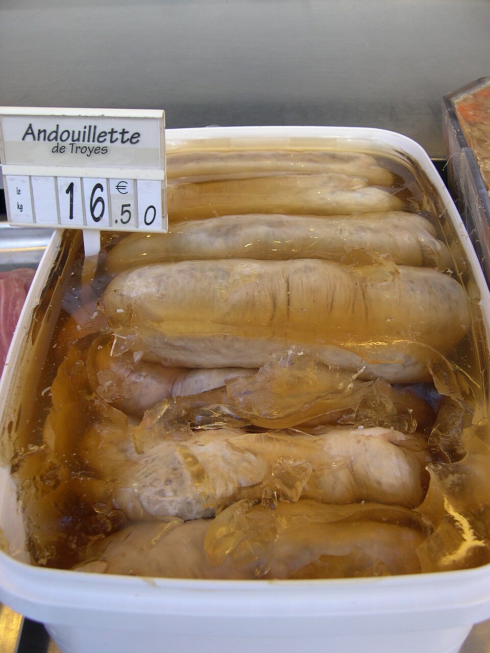 Any month in Lyon: Andouillette