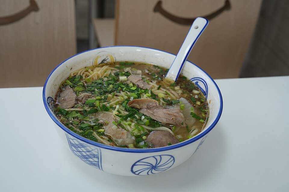 Beef Noodles soup from Jinyi Beef Noodle Soup Inn in Shenzhen