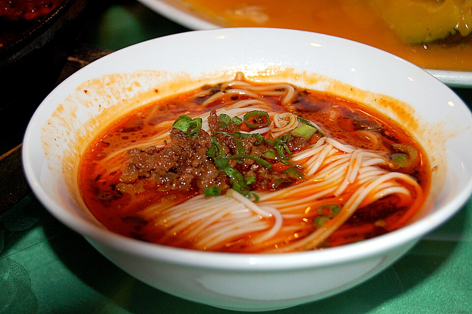Any month in Chengdu: Dan dan noodles