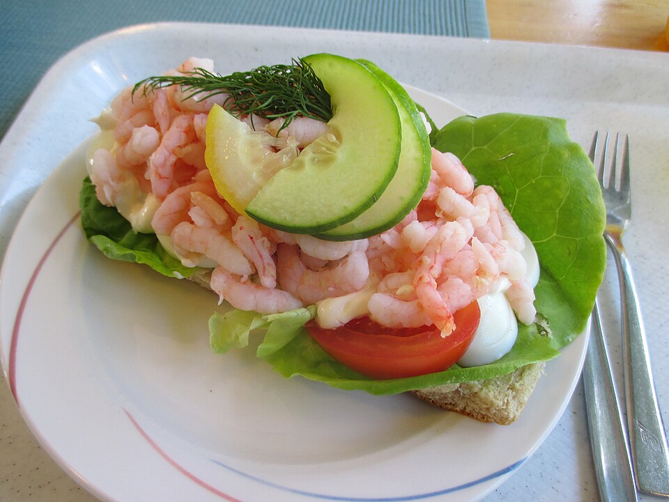 Any month in Stockholm: Räksmörgås