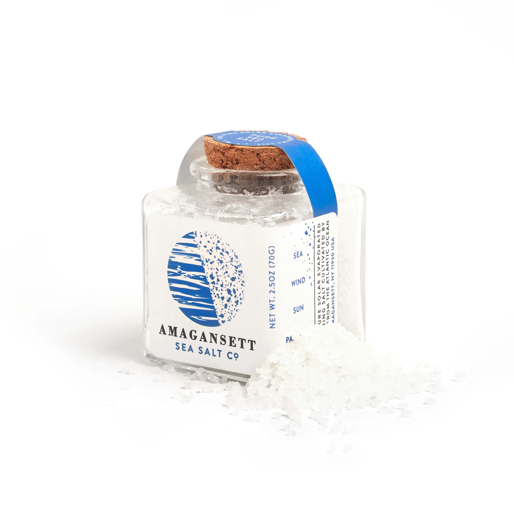 Crispy smashed potatoes with Amagansett sea salt, made with 100% Pure Amagansett Sea Salt from Amagansett Sea Salt