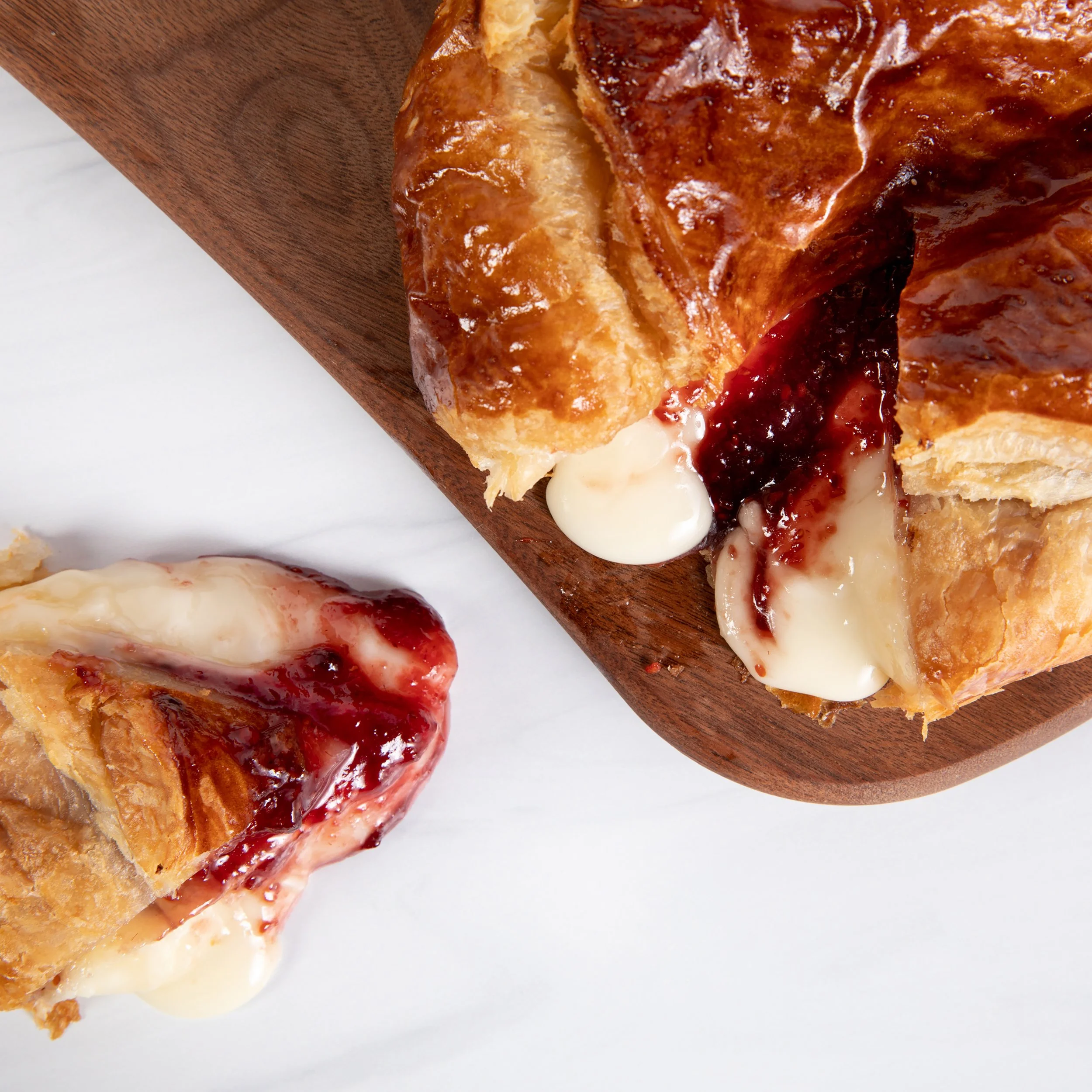 Baked Harbison, made with Harbison from Jasper Hill Farm