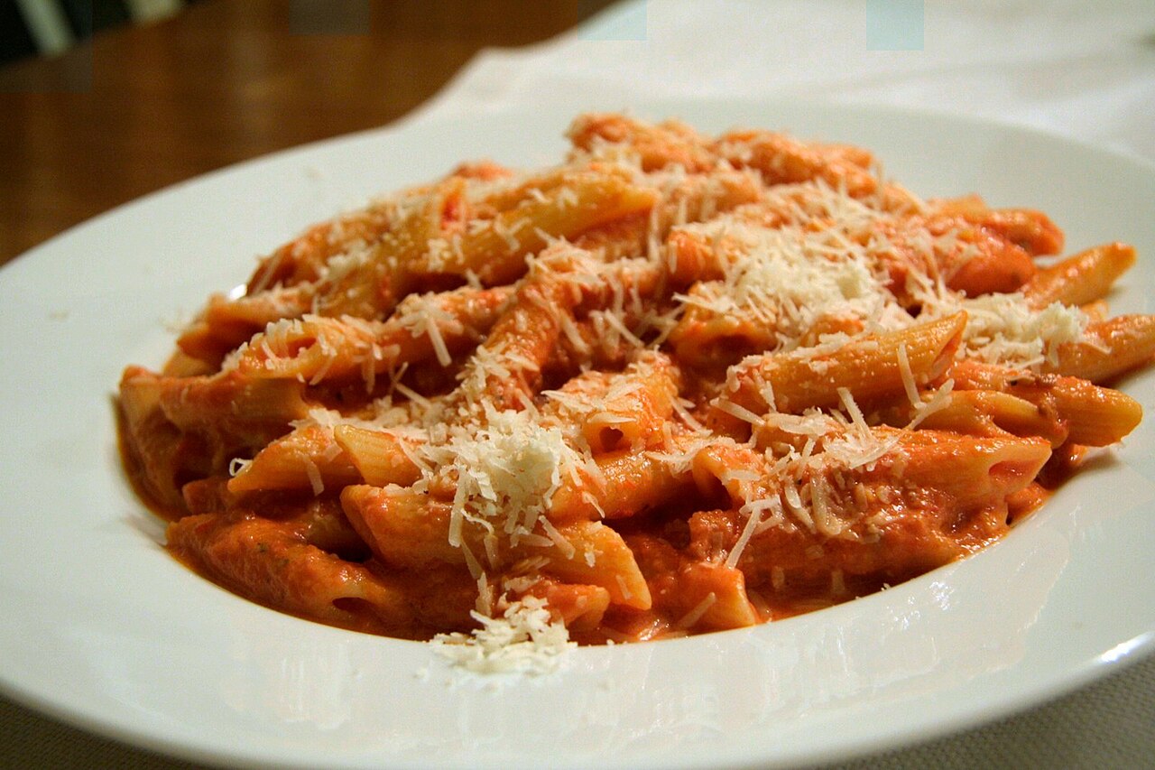 Gigi Hadid's spicy vodka pasta